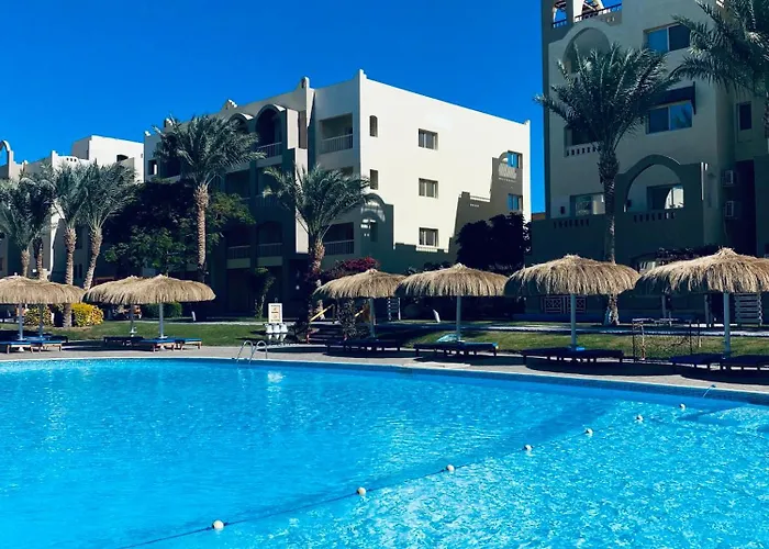 In El Karma Aqua Near El Gouna Apartman *